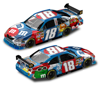 Kyle Busch #18 M&Ms - Red, White and Blue