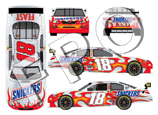 Kyle Busch #18 Snickers