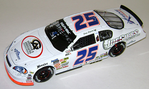 2008 Joey Logano #25 Rockingham ARCA Win / Raced Version Diecast - Autographed
