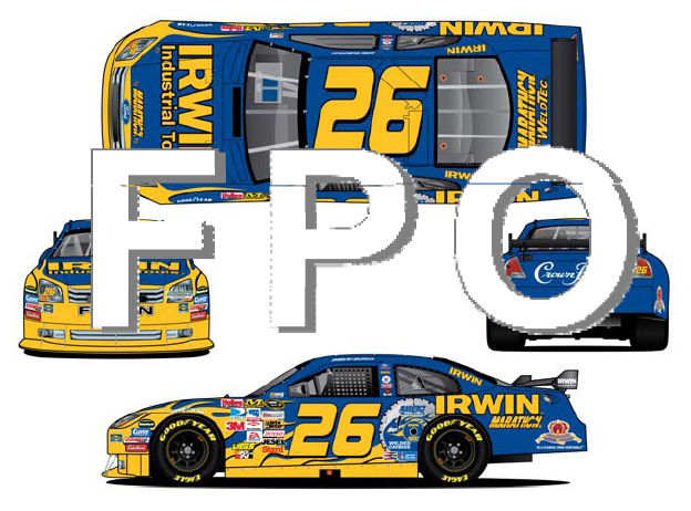 Jamie McMurray #26 Irwin - Marathon Saw