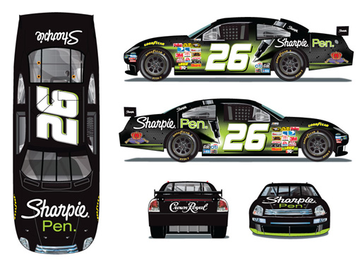 Jamie McMurray #26 Sharpie Pen