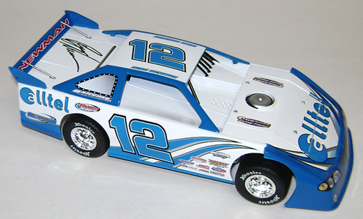 2008 Ryan Newman #12 Alltel / Prelude to the Dream - Dirt Late Model Diecast - Autographed