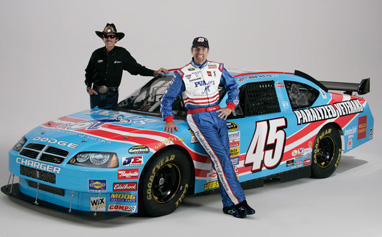 Kyle Petty #45 Paralyzed Veterans