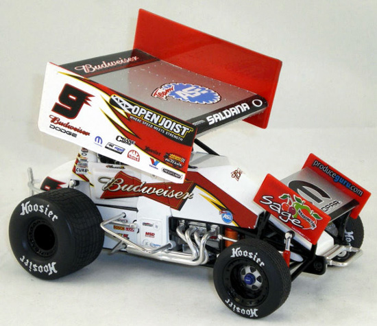 Joey Saldana #9 Budweiser - Sprint Car