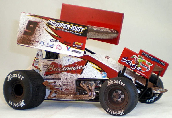 Joey Saldana #9 Budweiser - Sprint / Dirty Version