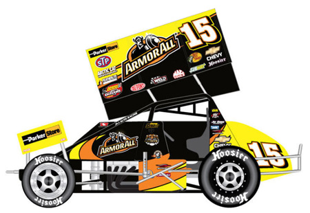 Donny Schatz #15 ArmorAll - Sprint Car