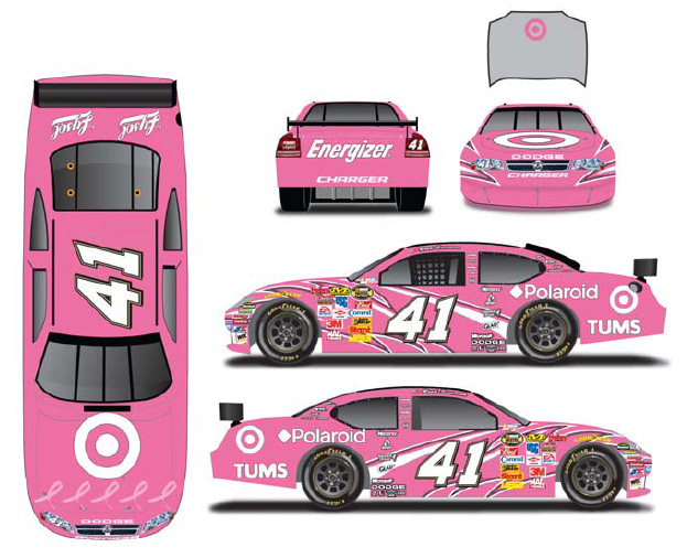 Reed Sorenson #41 Target - Breast Cancer