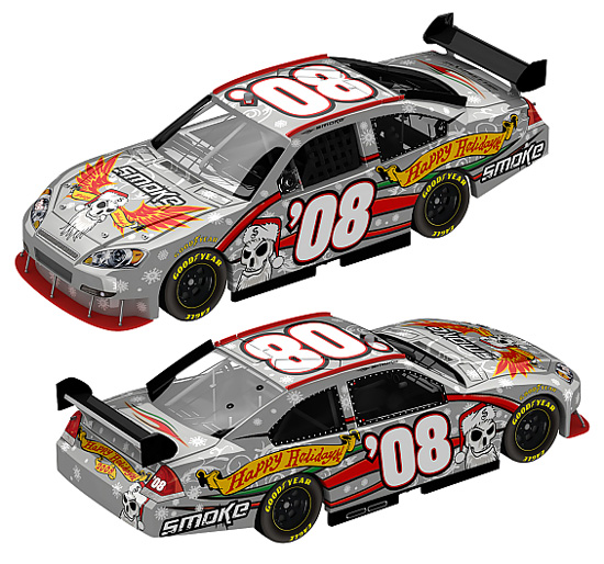 2008 Tony Stewart '08 SMOKE - Sam Bass Holiday Diecast