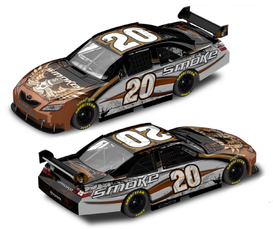 Tony Stewart #20 SMOKE - Test Car