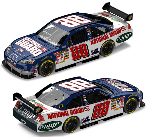 2008 Dale Earnhardt Jr #88 National Guard - Salute the Troops 1/64 Diecast