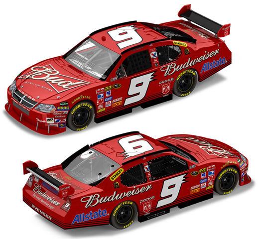 2008 Kasey Kahne #9 Budweiser Diecast