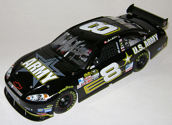 2008 Mark Martin #8 U.S. Army Diecast - Autographed