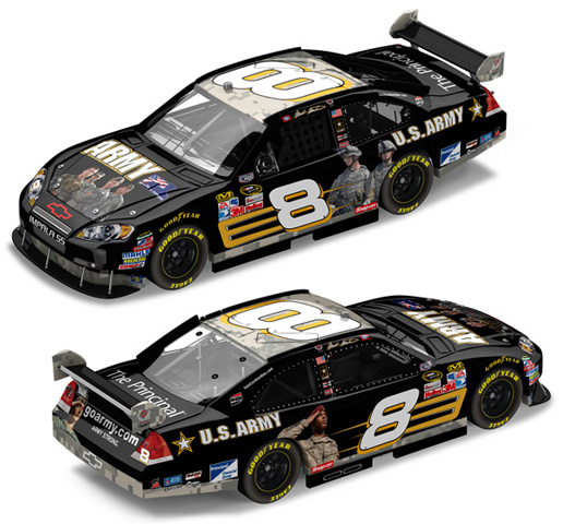2008 Mark Martin #8 U.S. Army - Salute the Troops Diecast