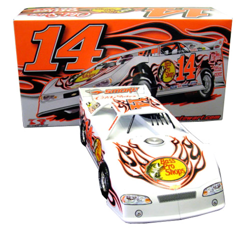 2009 Tony Stewart #14 Bass Pro Shops / Prelude to the Dream - Dirt Late Model Diecast