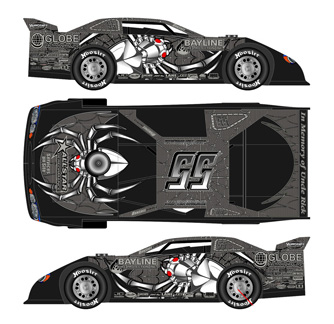 Jeep Van Wormer #55 Dirt Late Model
