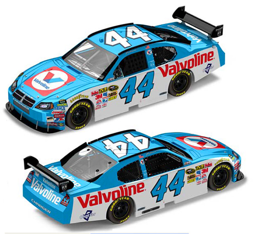 A.J. Allmendinger #44 Valvoline Retro