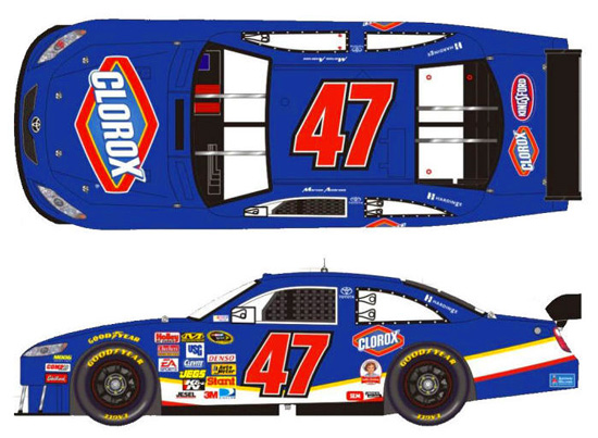 Marcos Ambrose #47 Clorox