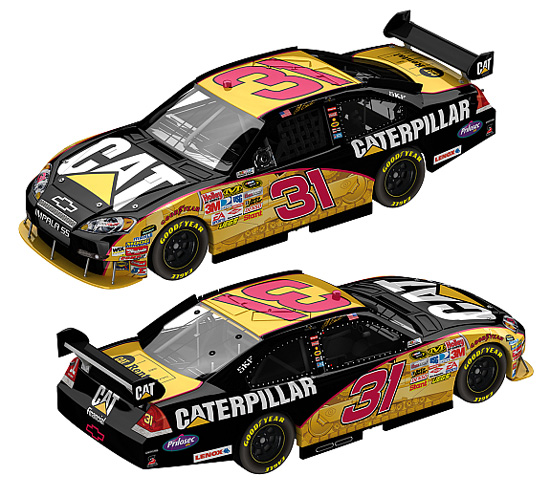 2009 Jeff Burton #31 Caterpillar Diecast