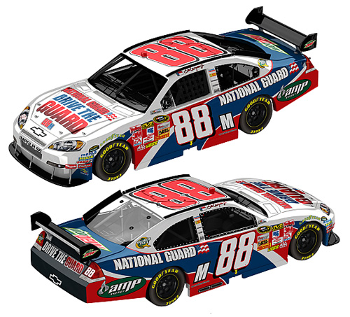 2009 Dale Earnhardt Jr #88 National Guard - Drive the Guard 1/64 Diecast