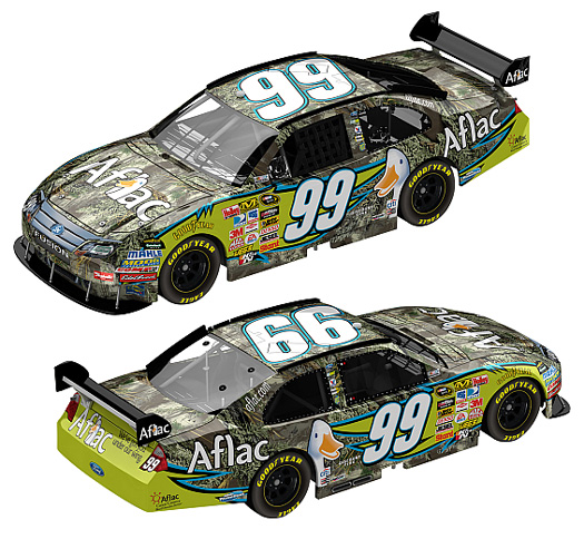 2009 Carl Edwards #99 Aflac - Realtree Camo Diecast