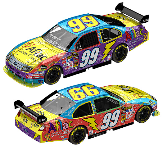 2009 Carl Edwards #99 Aflac Cancer Center Diecast