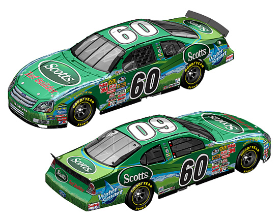 Carl Edwards #60 Scotts Turf Builder