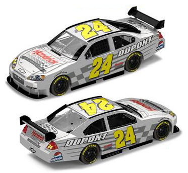 Jeff Gordon #24 HMS 25th / Test Car w/Coin
