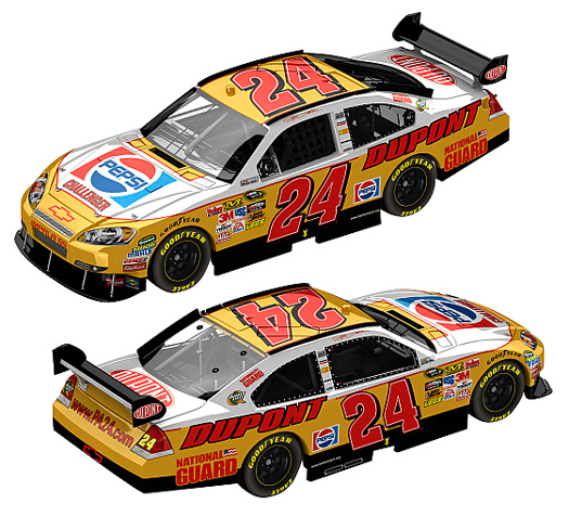 Jeff Gordon #24 Pepsi Retro - Talladega