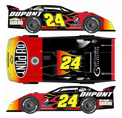 Jeff Gordon #24 Dupont '09 Prelude Late Model