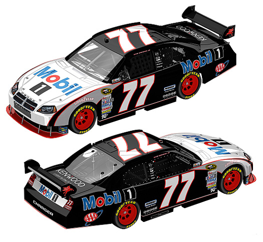 Sam Hornish Jr #77 Mobil 1