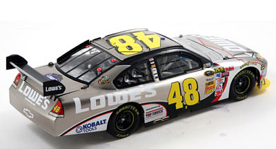 Jimmie Johnson #48 Lowe's - Brushed Metal