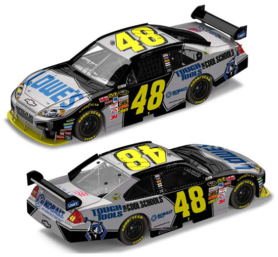 Jimmie Johnson #48 Lowes - Cool Schools