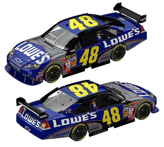 Jimmie Johnson #48 Lowe's