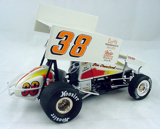 '83 Ken Schrader #38 Marler Music - Sprint Car
