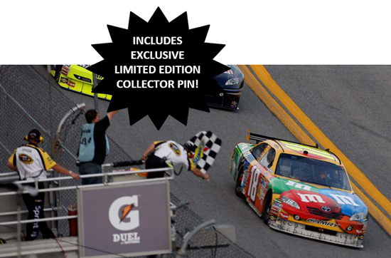 Kyle Busch #18 Gatorade Duel Win / Raced