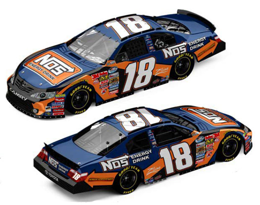 Kyle Busch #18 NOS Energy Drink