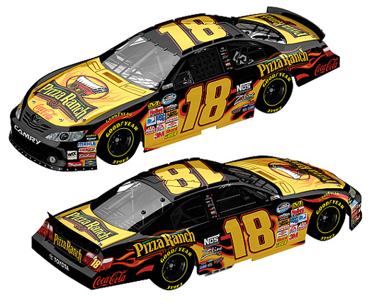 Kyle Busch #18 Pizza Ranch