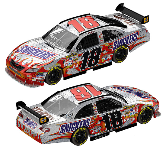 Kyle Busch #18 Snickers