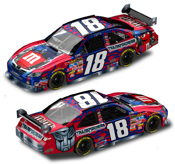 Kyle Busch #18 M&M's - Transformers