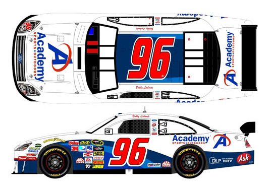 Bobby Labonte #96 Academy Sports