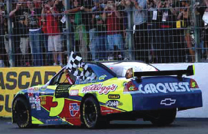 2009 Mark Martin #5 Carquest - New Hampshire Win / Raced Version Diecast