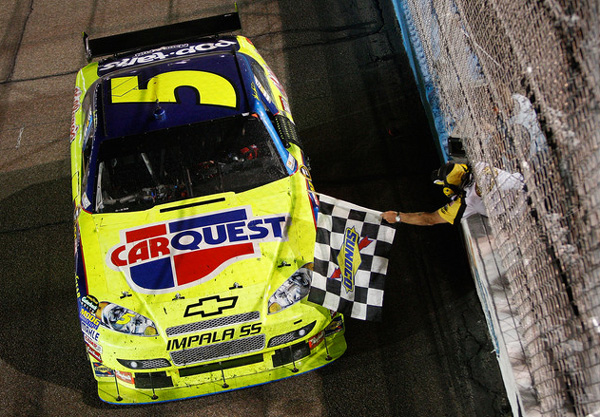 2009 Mark Martin #5 Carquest - Phoenix Win / Raced Version Diecast