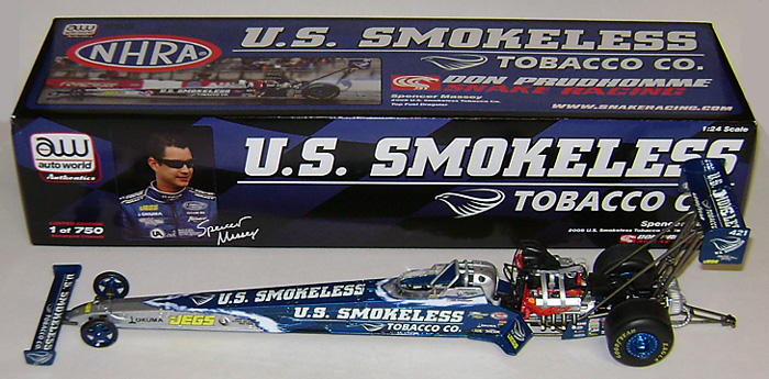 2009 Spencer Massey - U.S. Smokeless Tobacco NHRA Diecast