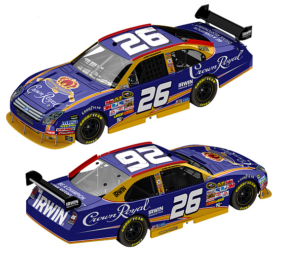 Jamie McMurray #26 Crown Royal
