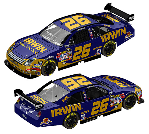 Jamie McMurray #26 Irwin