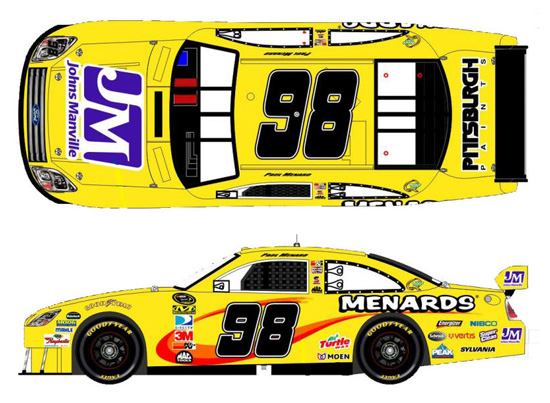 Paul Menard #98 Menards