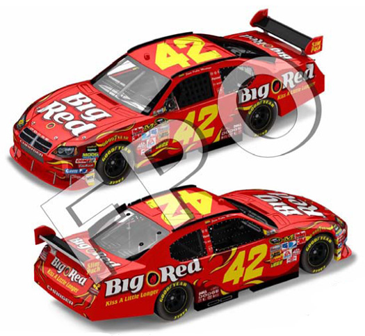 Juan Pablo Montoya #42 Big Red