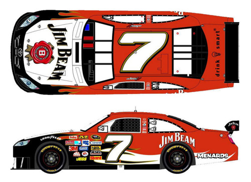 Robby Gordon #7 Jim Beam