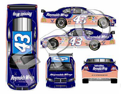 Reed Sorenson #43 Reynolds Wrap