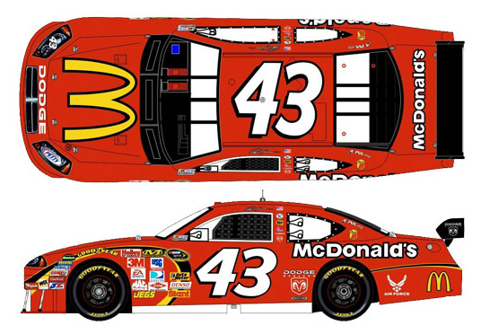 Reed Sorenson #43 McDonald's